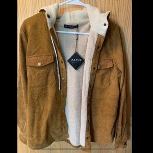 ZAFUL Corduroy and Sherpa jacket